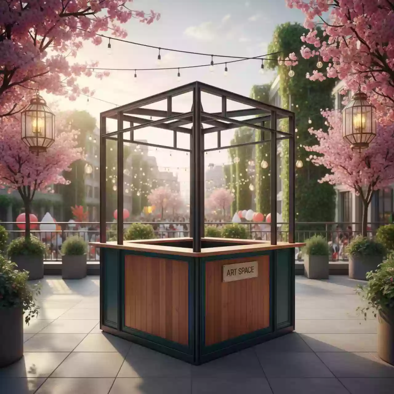 Аренда Киоск 1.8х1.8 м комплектация мини в ресторане «La Terrazza» — ART SPACE