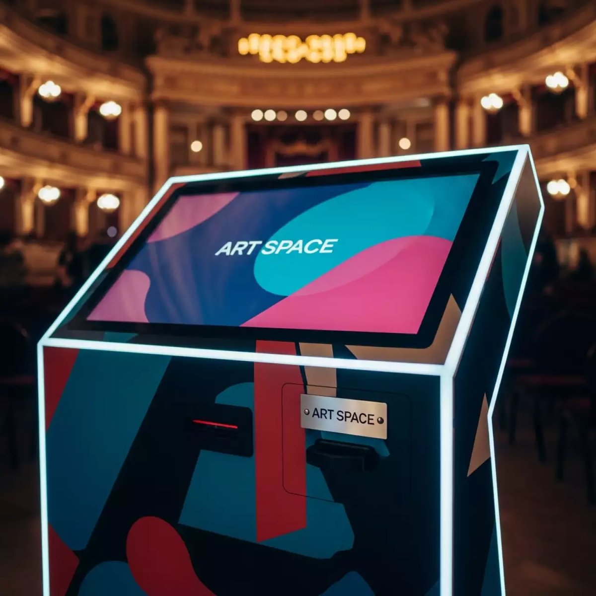 Аренда Киоск информационный сенсорный Titan NFI 55 в Зимнем театре — ART SPACE