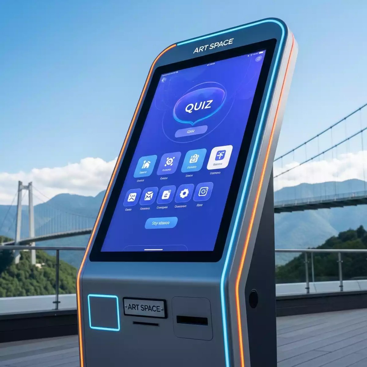 Аренда Киоск информационный сенсорный Ультра 86 в Skypark Sochi — ART SPACE