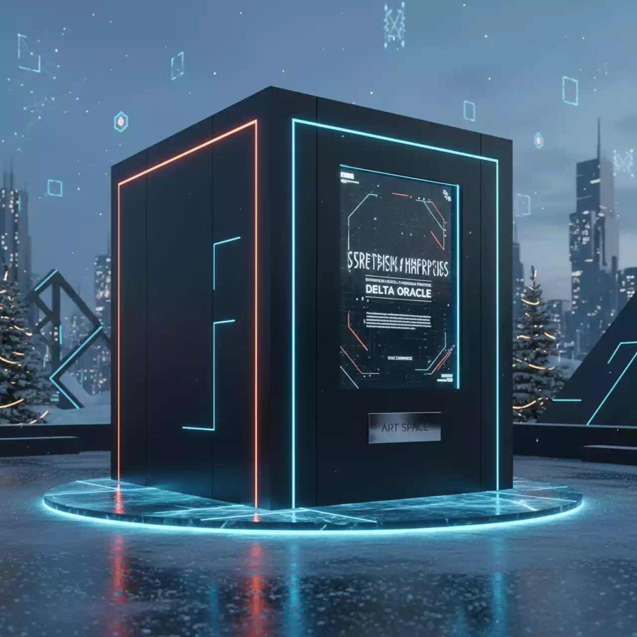 Аренда Киоск предсказатель военный в Delta Sirius — ART SPACE