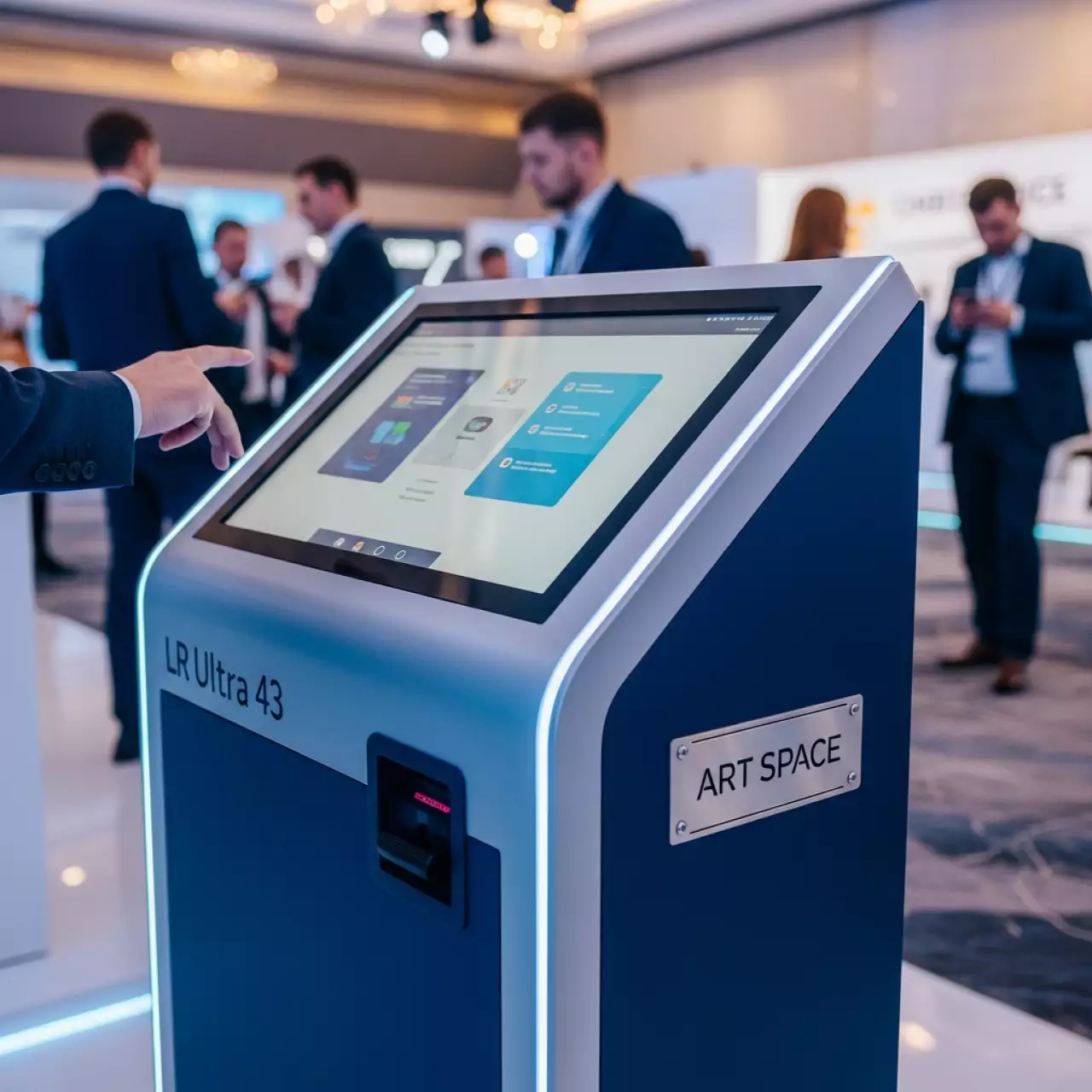 Аренда Киоск самообслуживания сенсорный LR Ультра 43 в Radisson Blu Resort & Congress Centre — ART SPACE