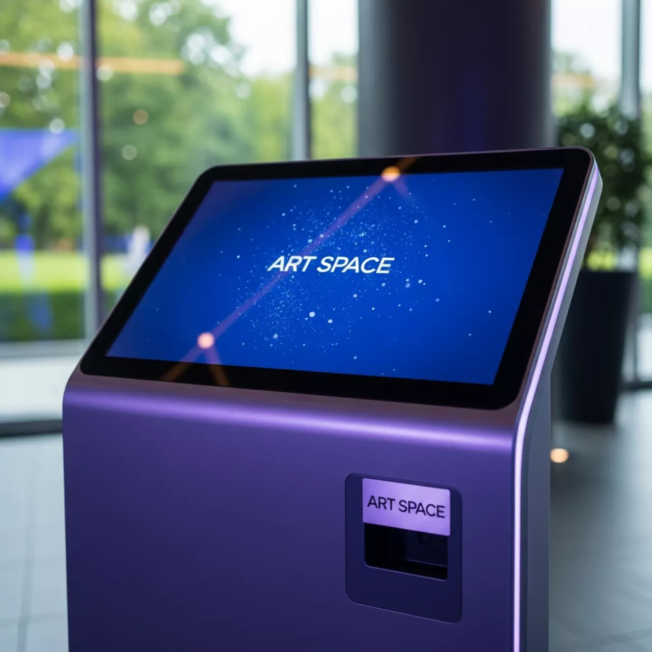 Аренда Киоск сенсорный Axe Tech Aura Start в Cosmos Sochi Hotel — ART SPACE