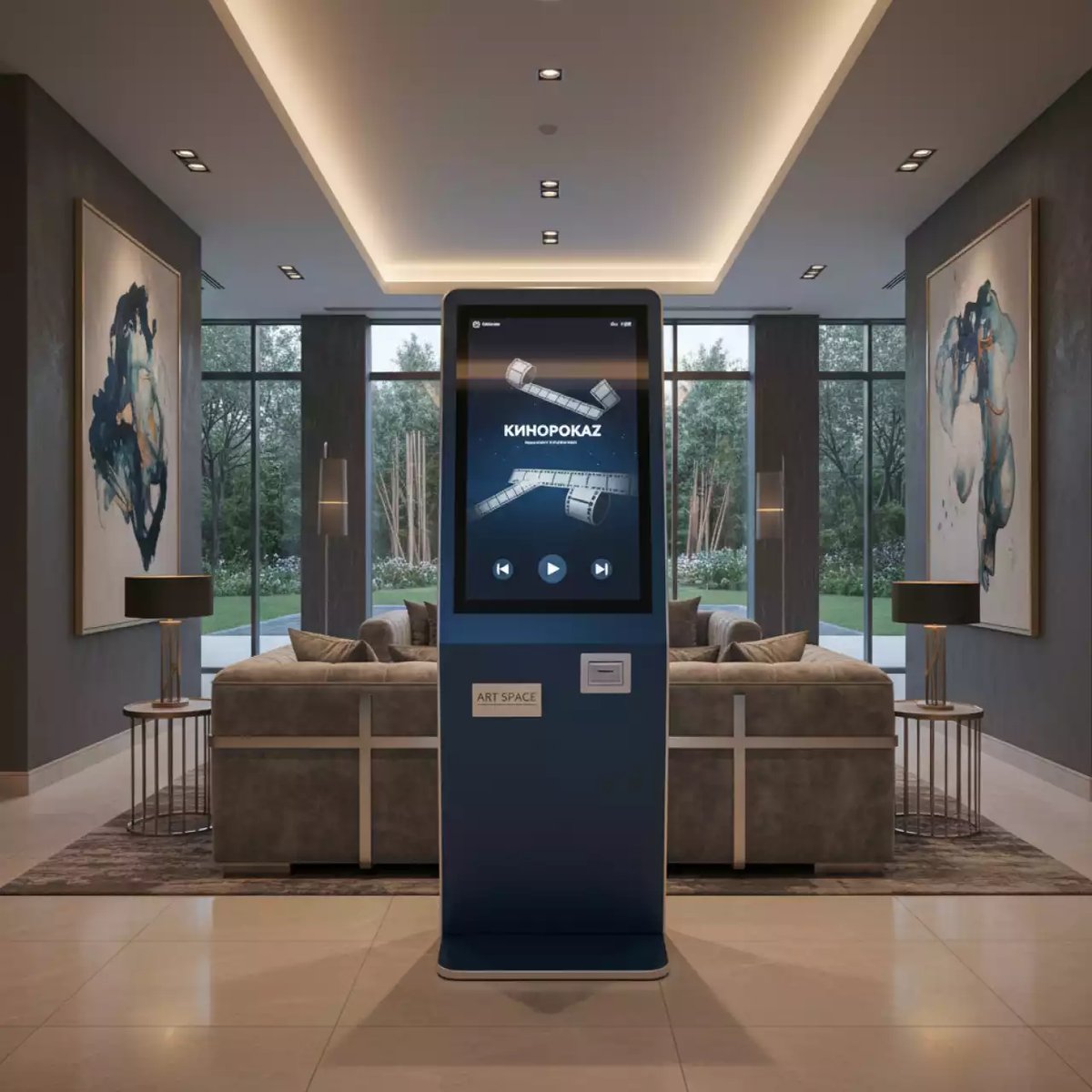 Аренда Киоск сенсорный Лидер в Sport Inn Hotel & Wellness — ART SPACE