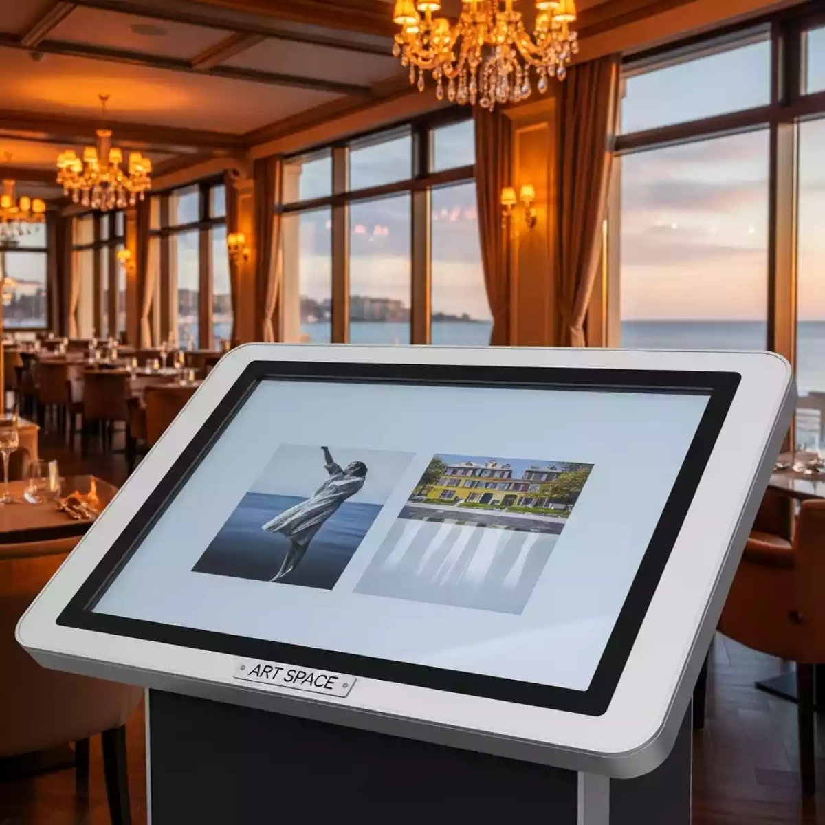 Аренда Киоск сенсорный в ресторане «Sanremo» — ART SPACE