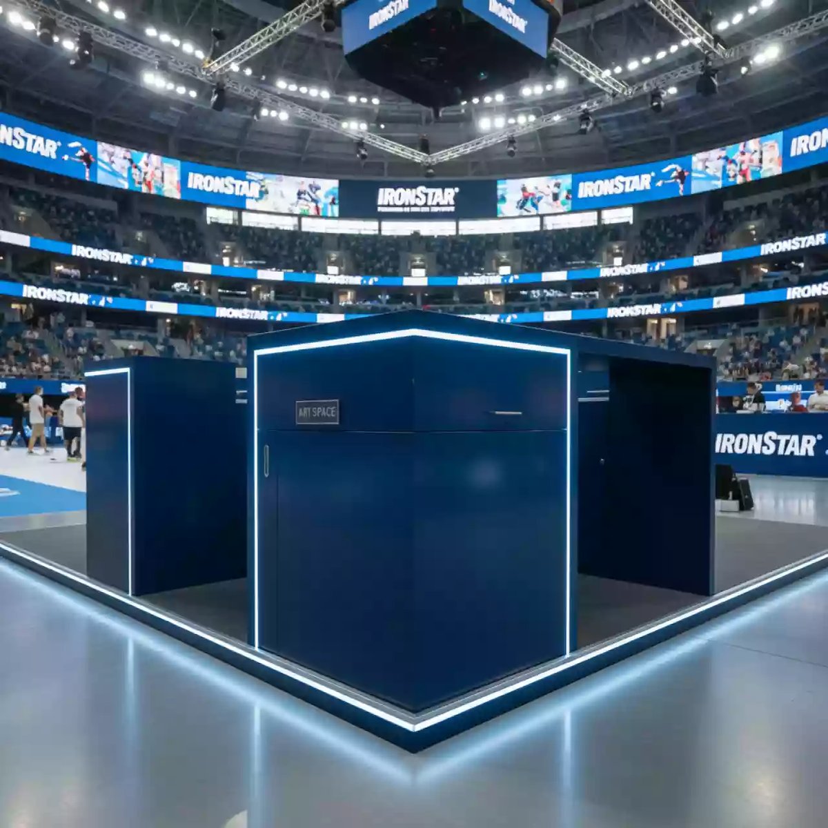 Аренда Киоск синий в Ледовом дворце «Айсберг» — ART SPACE