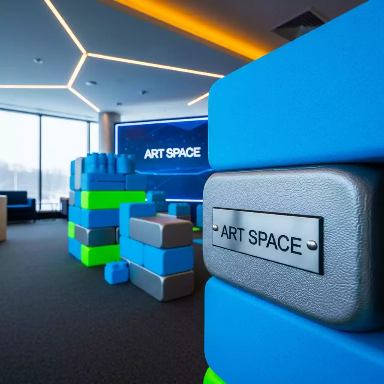 Аренда Кирпичи мягкие Soft базовый набор Lego в Imeretinskiy Hotel — ART SPACE