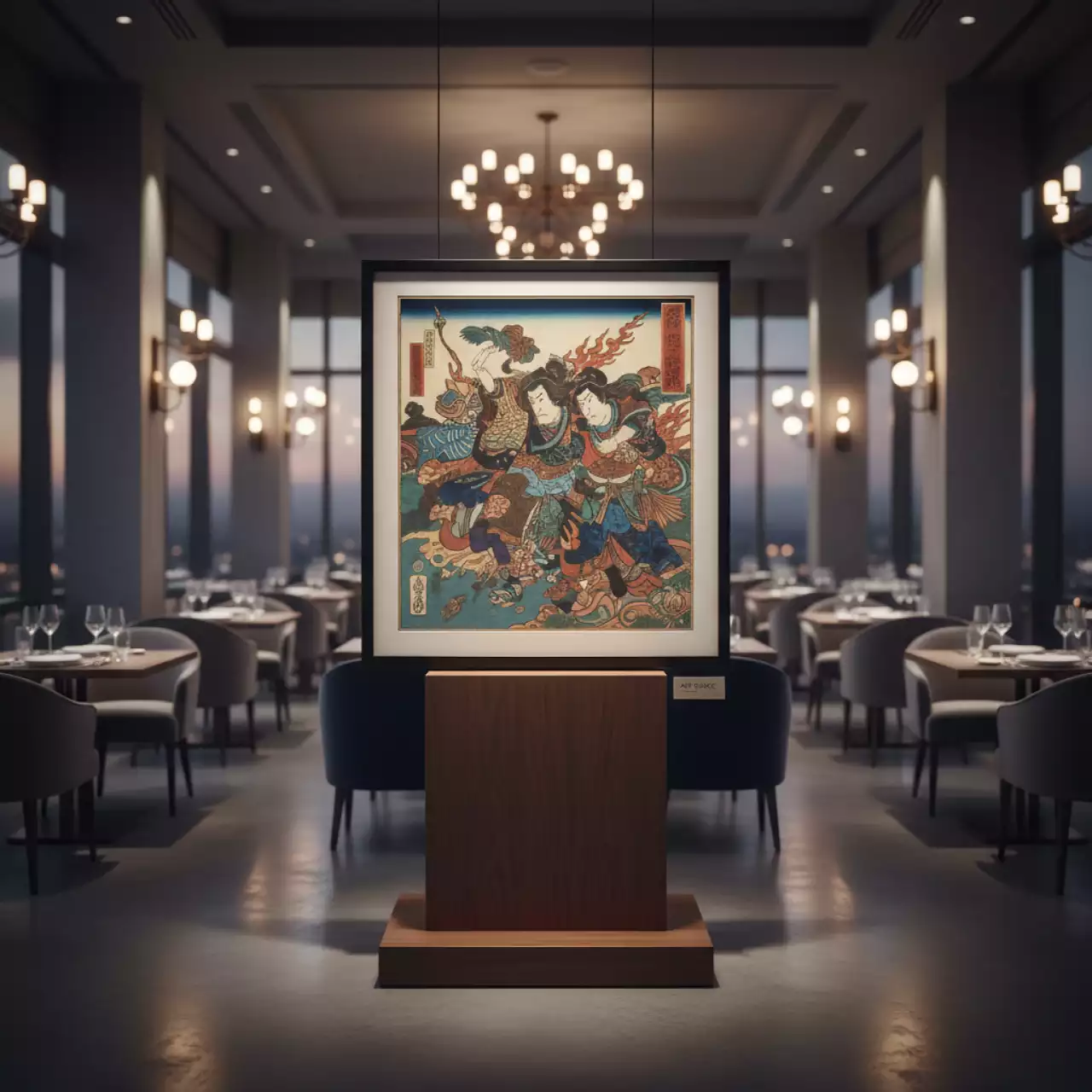 Аренда Китагава Утамаро 26 в ресторане «Brunello» — ART SPACE