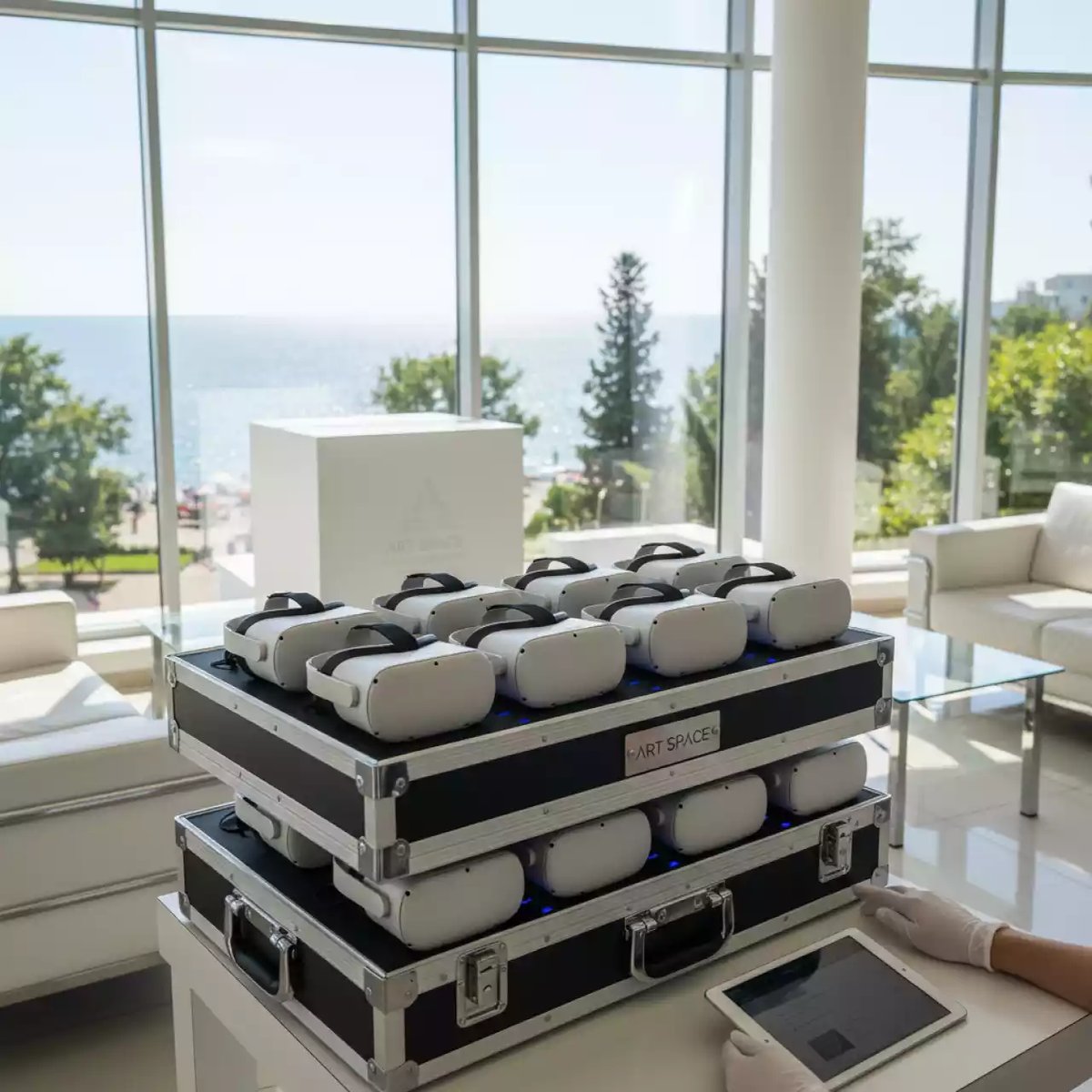 Аренда Класс мобильный виртуальной реальности EDUBLOCK 16 в отеле Radisson Lazurnaya — ART SPACE