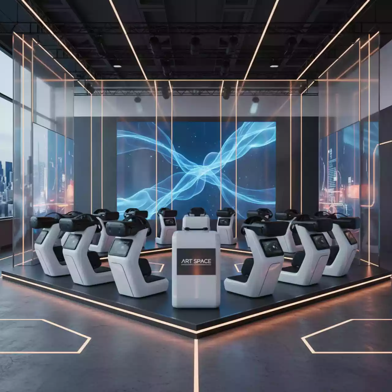 Аренда Класс мобильный виртуальной реальности EDUBLOCK Plus VR 12 в Grand Karat Sochi — ART SPACE