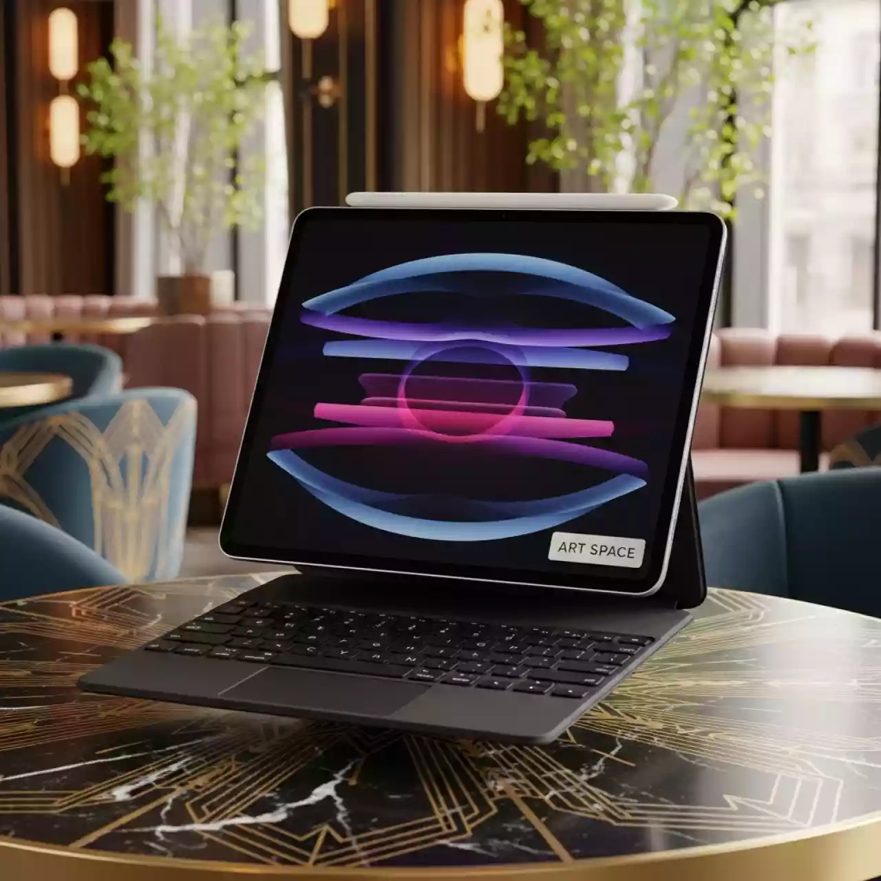Аренда Клавиатура Magic Keyboard для iPad Pro 11 в ресторане «Высота 5642» — ART SPACE