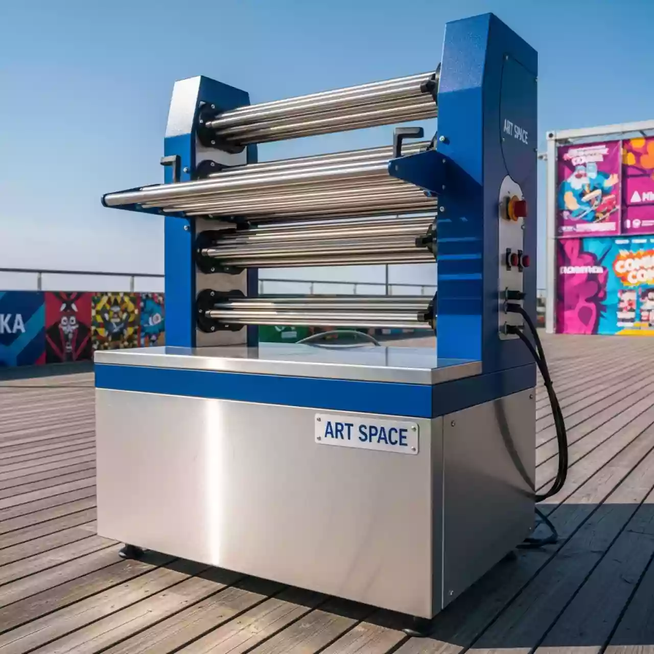 Аренда Клеемазка с нагревом Hateco на пляже «Маяк» — ART SPACE