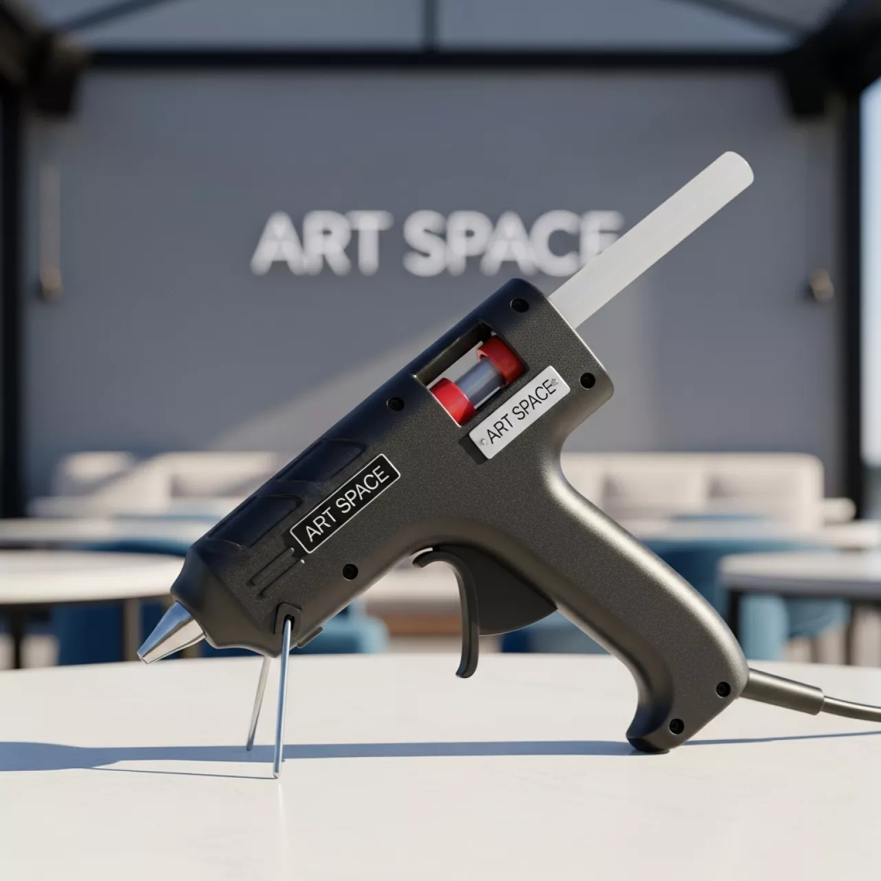 Аренда Клеевой пистолет с удлиненным носиком STAYER PROFESSIONAL 25 Вт для стержней 7 мм в пляжном клубе Del Mar — ART SPACE