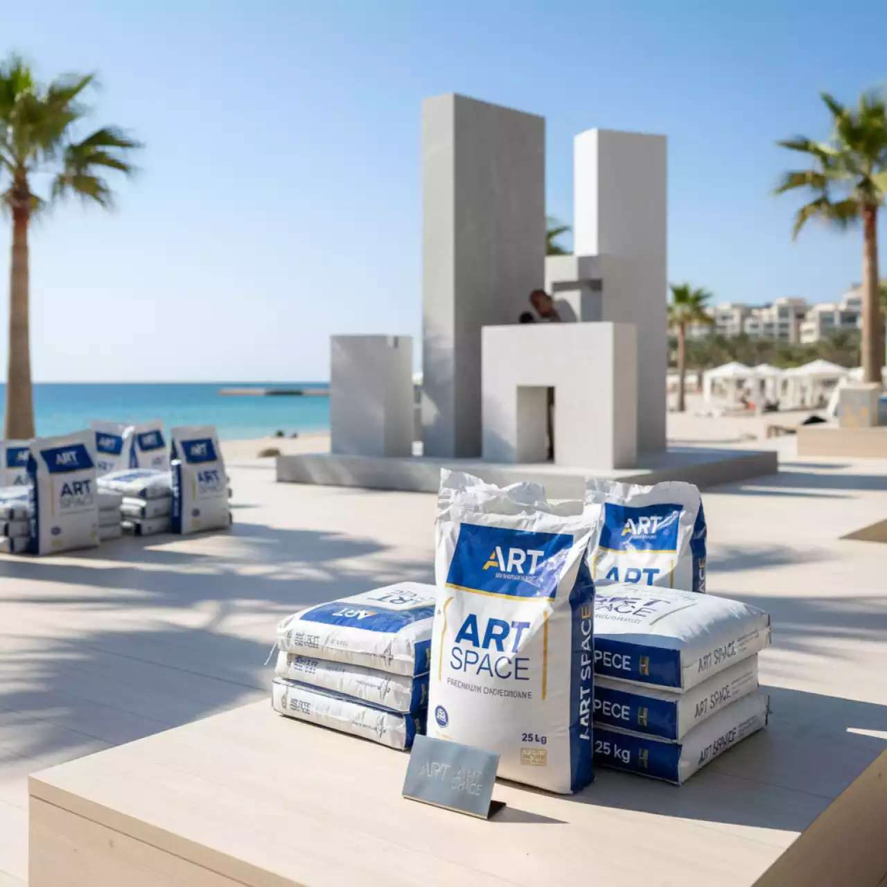 Аренда Клей для камня 25 кг в пляжном комплексе VinoGrad — ART SPACE