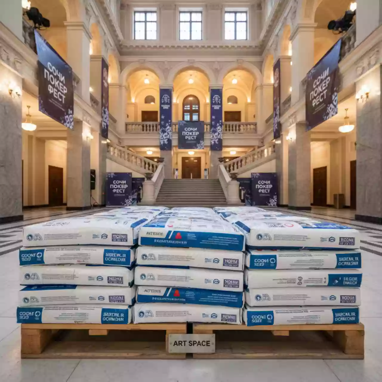 Аренда Клей для плитки Церезит CM 14 Express в Зимнем театре — ART SPACE