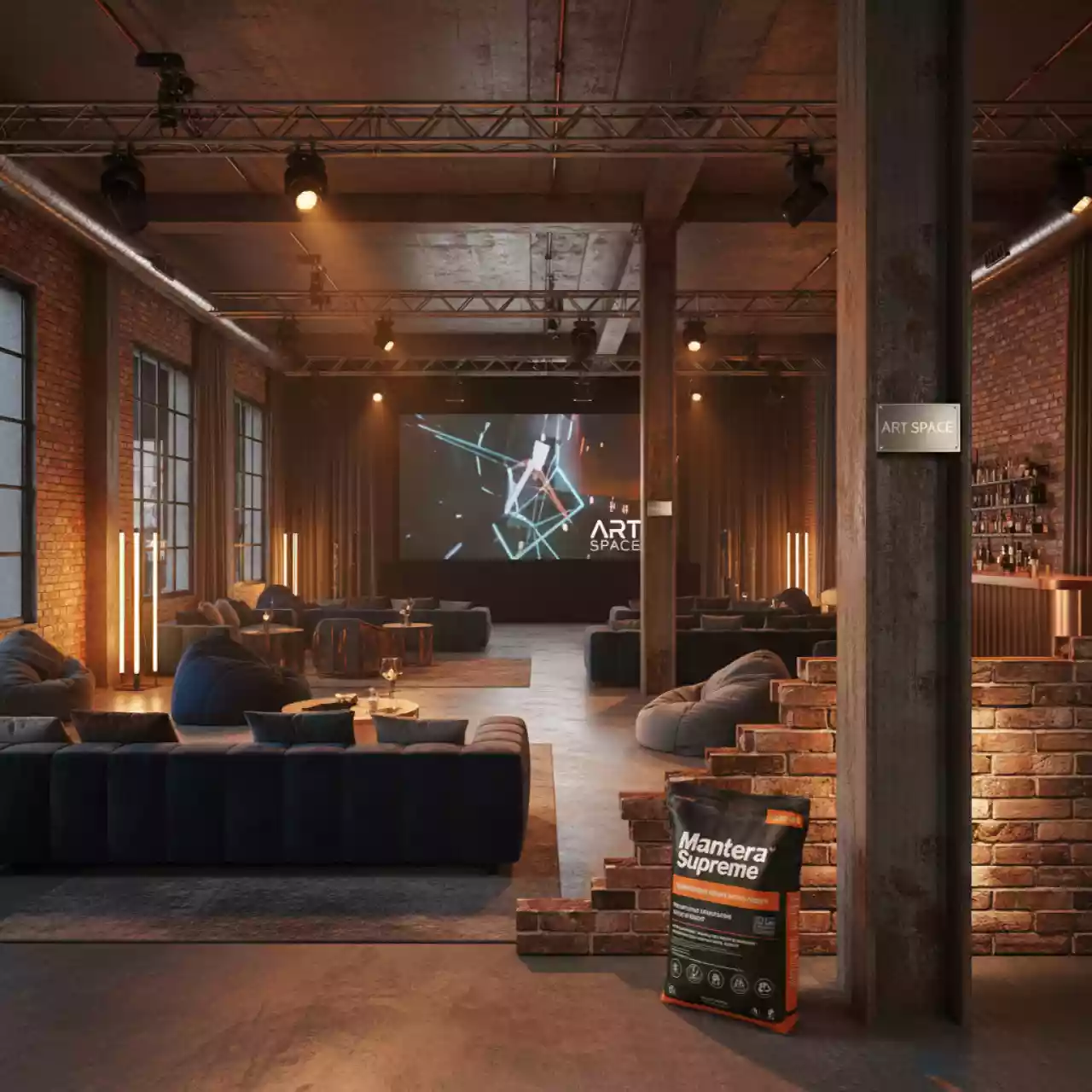 Аренда Клей для плитки ОСНОВИТ ПЕЧФОРМ AC400 R в Mantera Supreme — ART SPACE