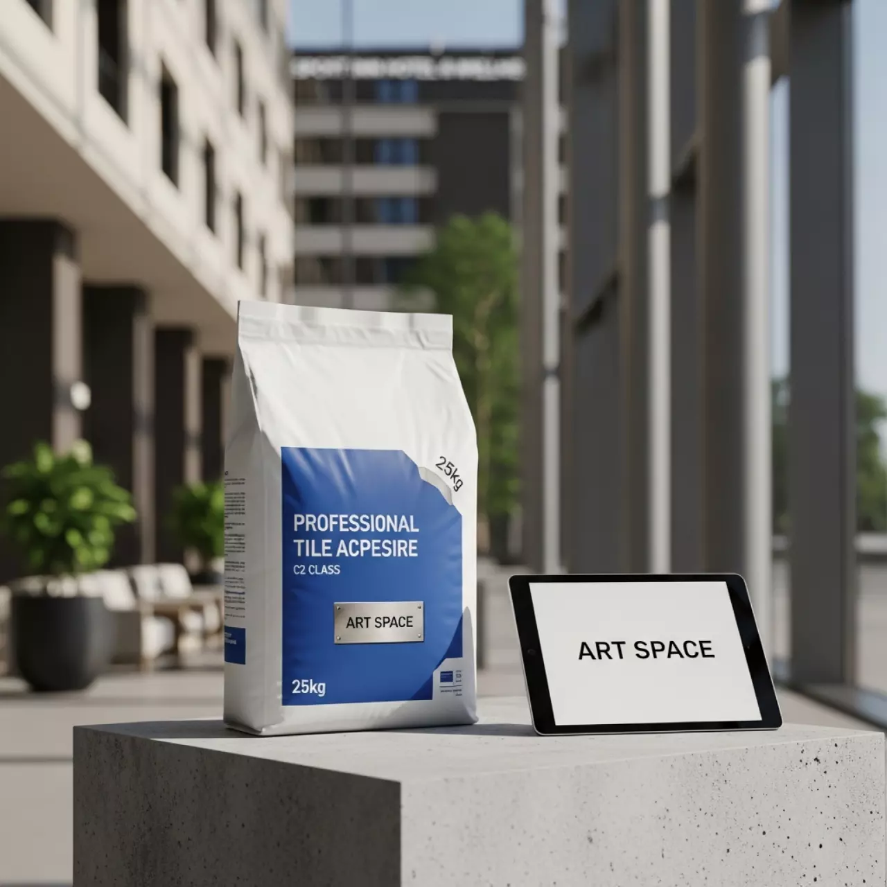 Аренда Клей для плитки С2 белый в Sport Inn Hotel & Wellness — ART SPACE