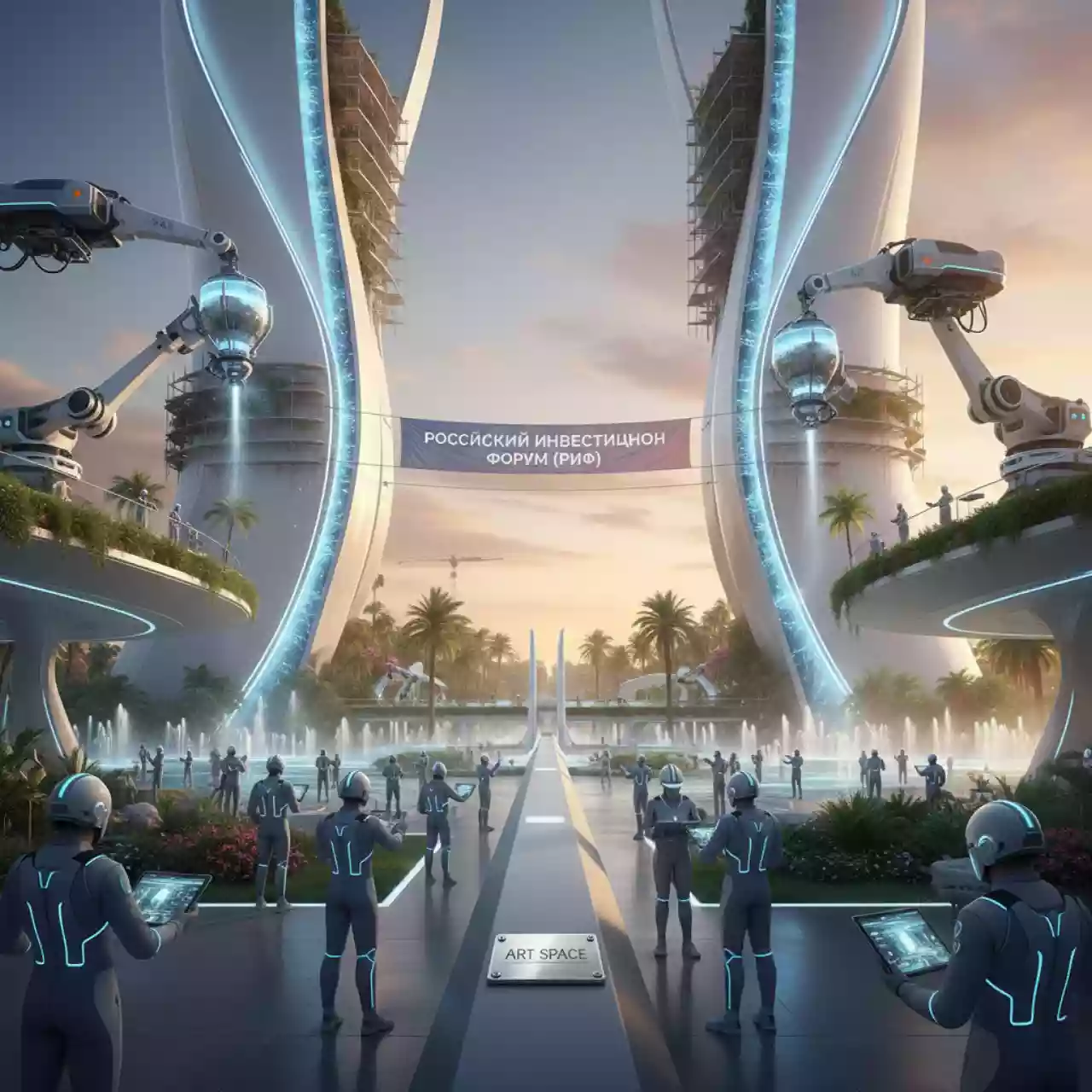 Аренда Клей плиточный стойкий к сползанию в парке «Ривьера» — ART SPACE