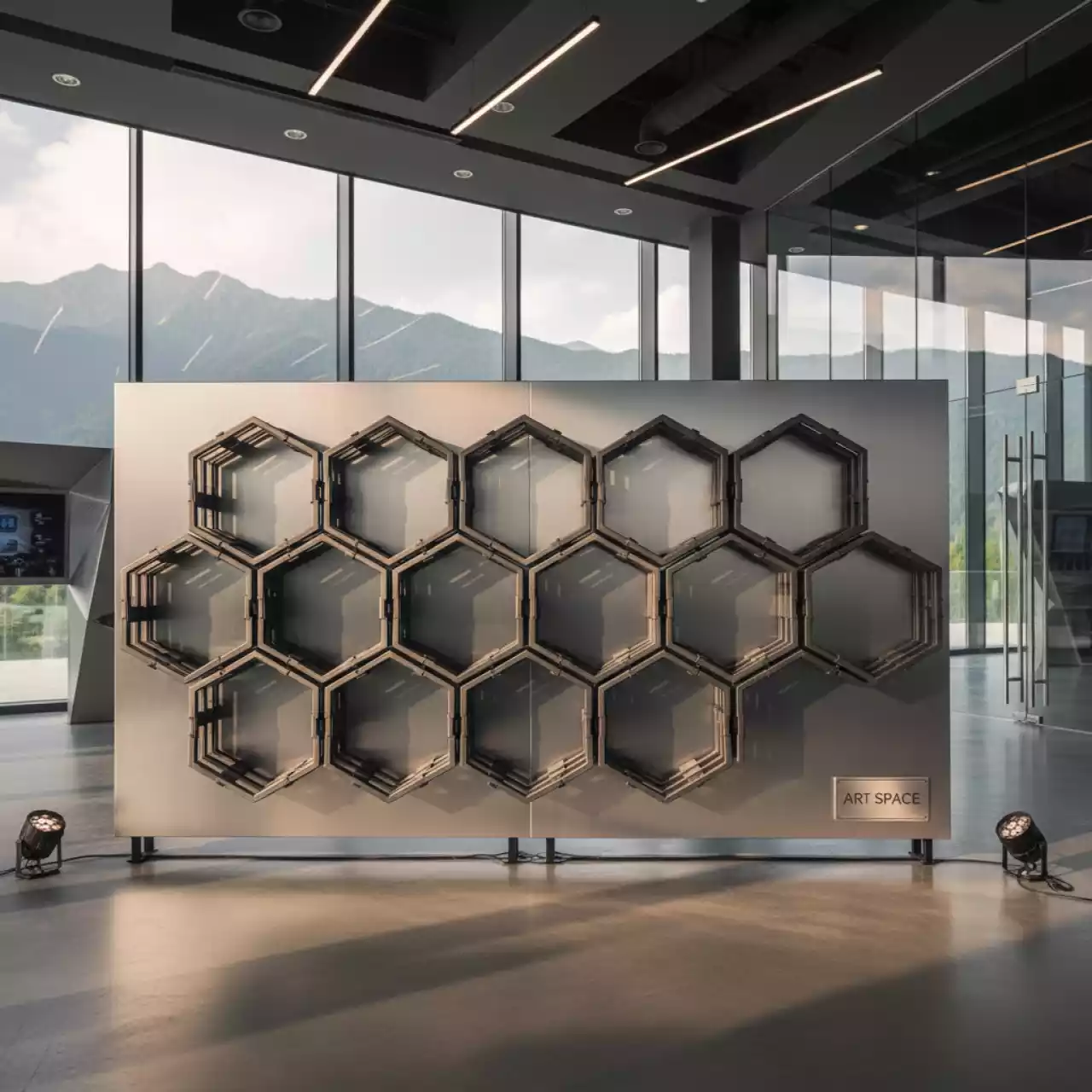 Аренда Клипсы серые для труб в Гранд Отель Поляна — ART SPACE