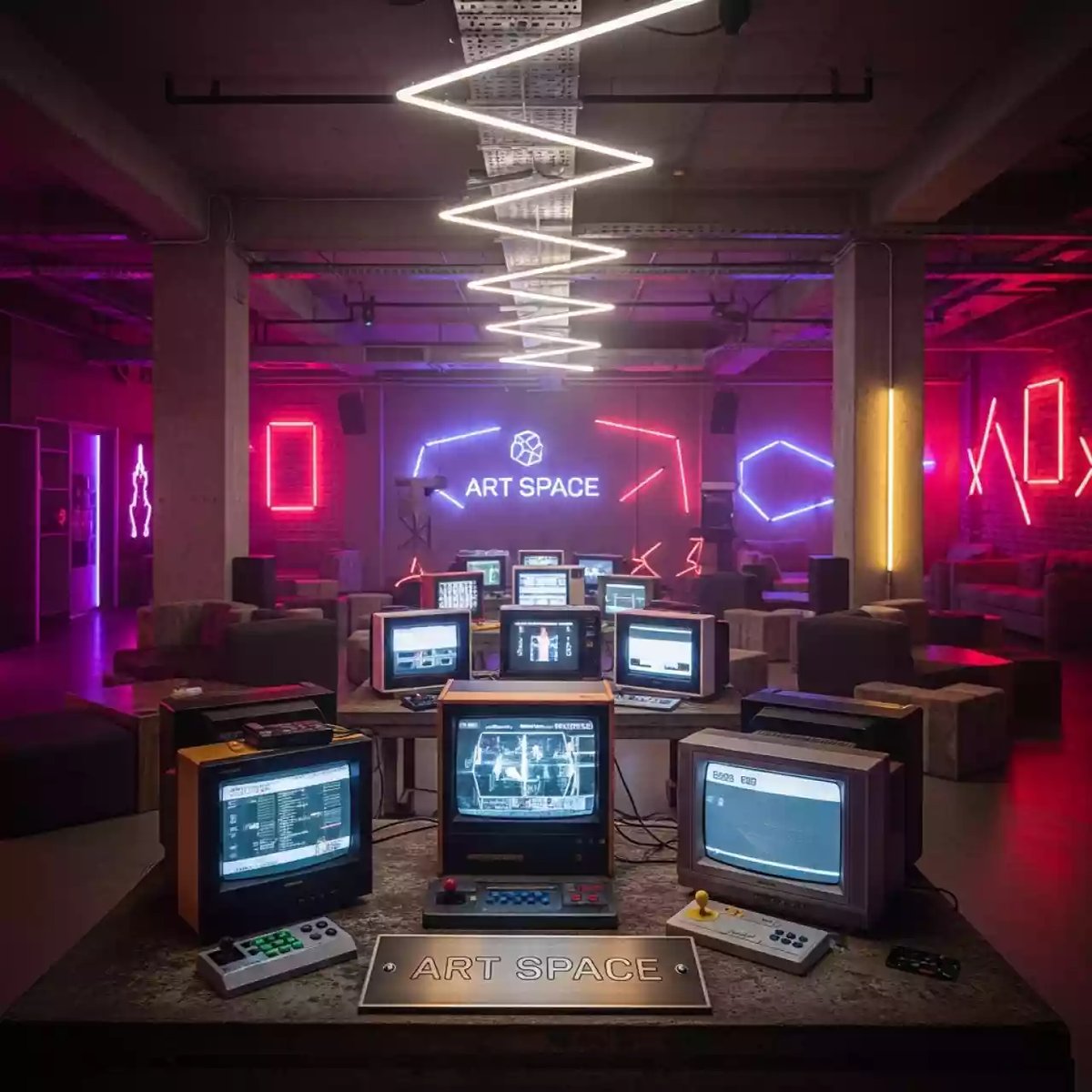 Аренда Клуб игровой приставки 90 х в Red Arena — ART SPACE