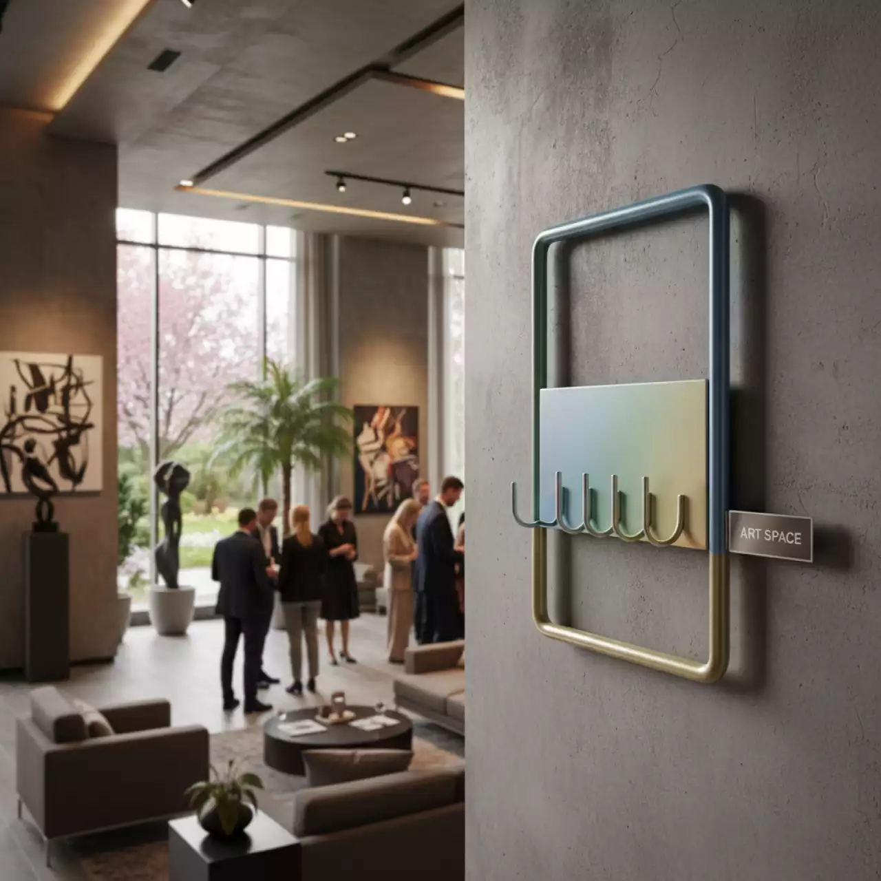 Аренда Ключница настенная металлическая Joma JS 105 в отеле Radisson Lazurnaya — ART SPACE