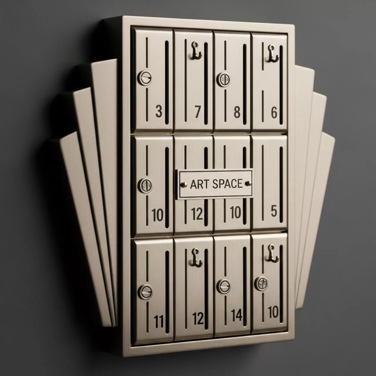 Аренда Ключница настенная металлическая Office Force на 20 ключей в City Park Hotel Sochi — ART SPACE