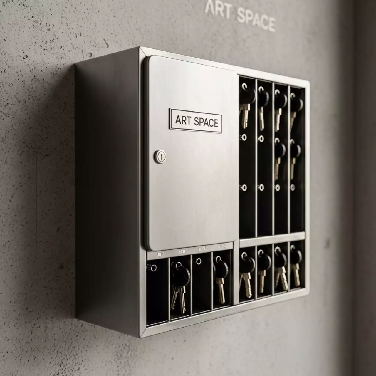 Аренда Ключница настенная металлическая Office Force TS 300 на 300 ключей в гранд-отеле «Жемчужина» — ART SPACE