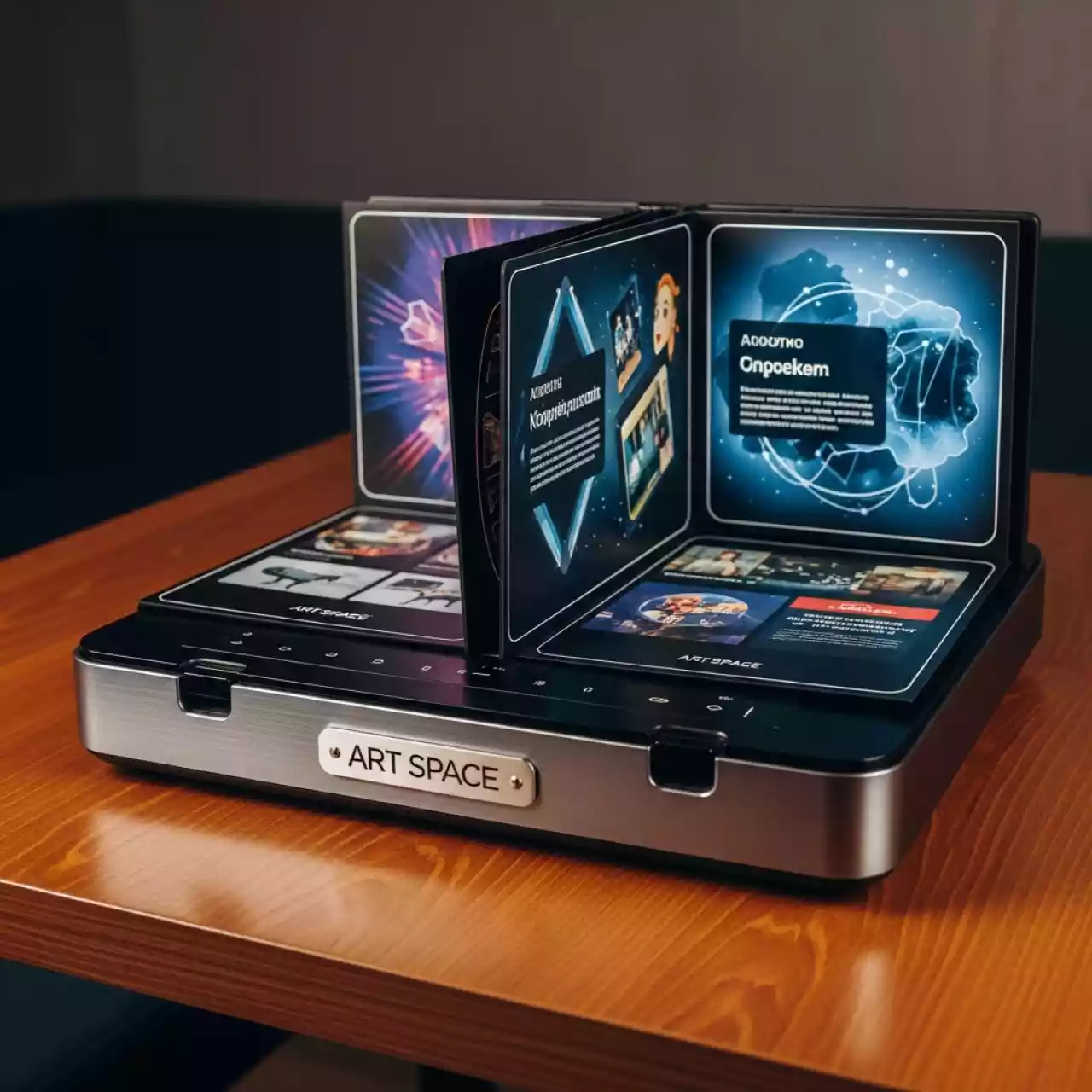 Аренда Книга интерактивная настольная мультимедийная AVKompleks 27 Boutique Hotel PORTUM 1905 — ART SPACE