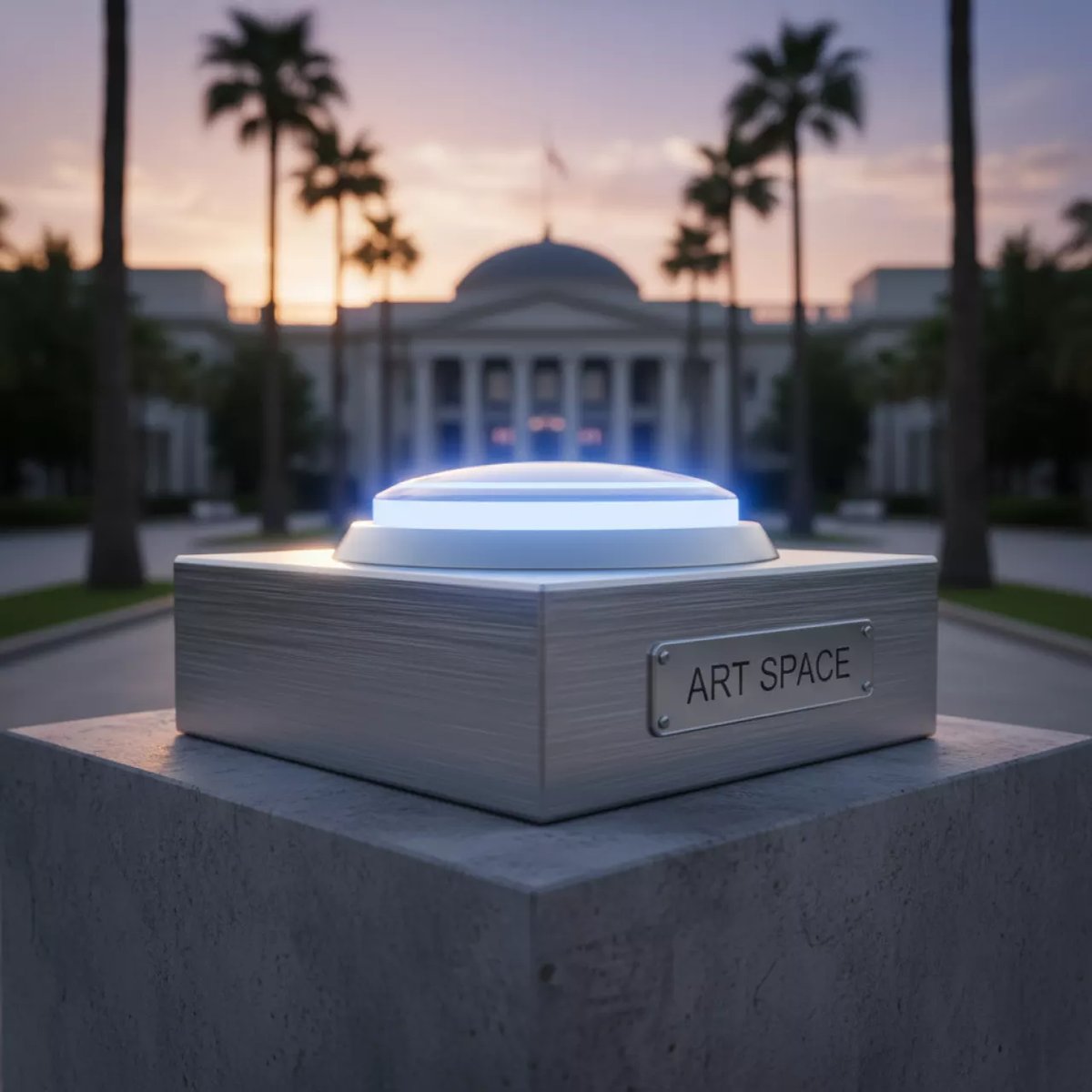 Аренда Кнопка настольная условного старта презентации в санатории «Металлург» — ART SPACE