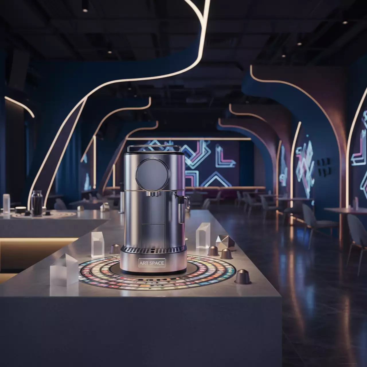 Аренда Кофе в капсулах Nespresso в ресторане «Сыроварня» — ART SPACE