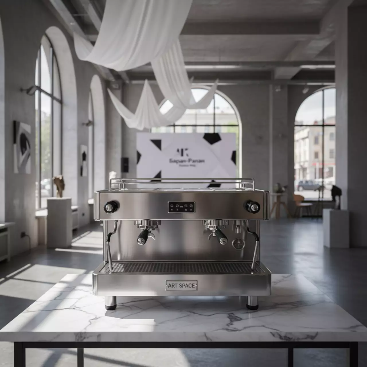 Аренда Кофемашина De Longhi Esam 4000 в ресторане «Баран-Рапан» — ART SPACE