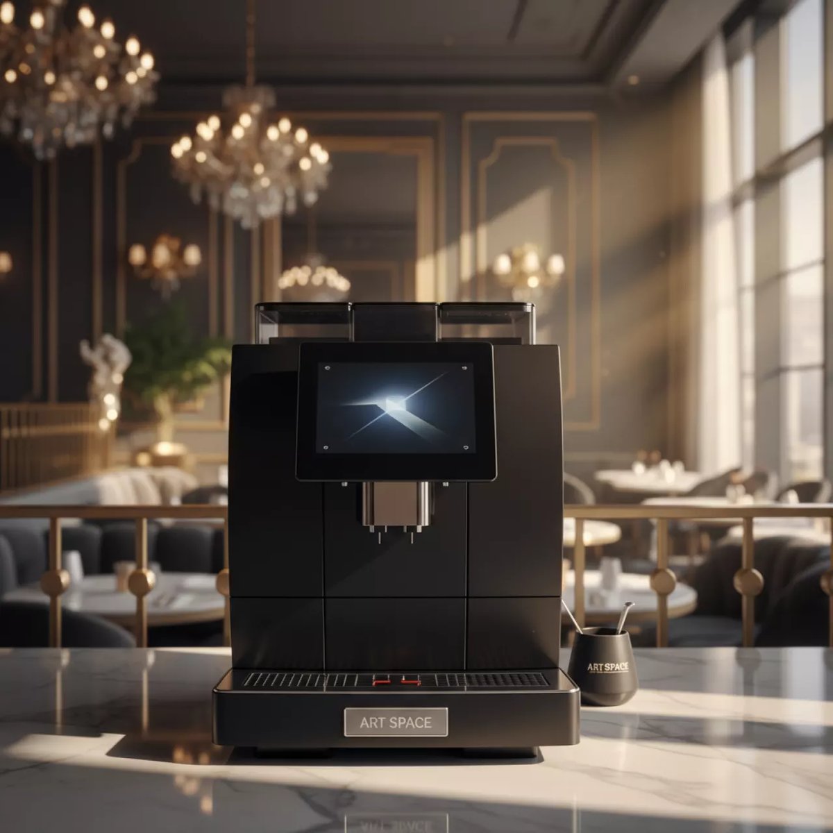 Аренда Кофемашина Dr Coffee в ресторане «Brunello» — ART SPACE