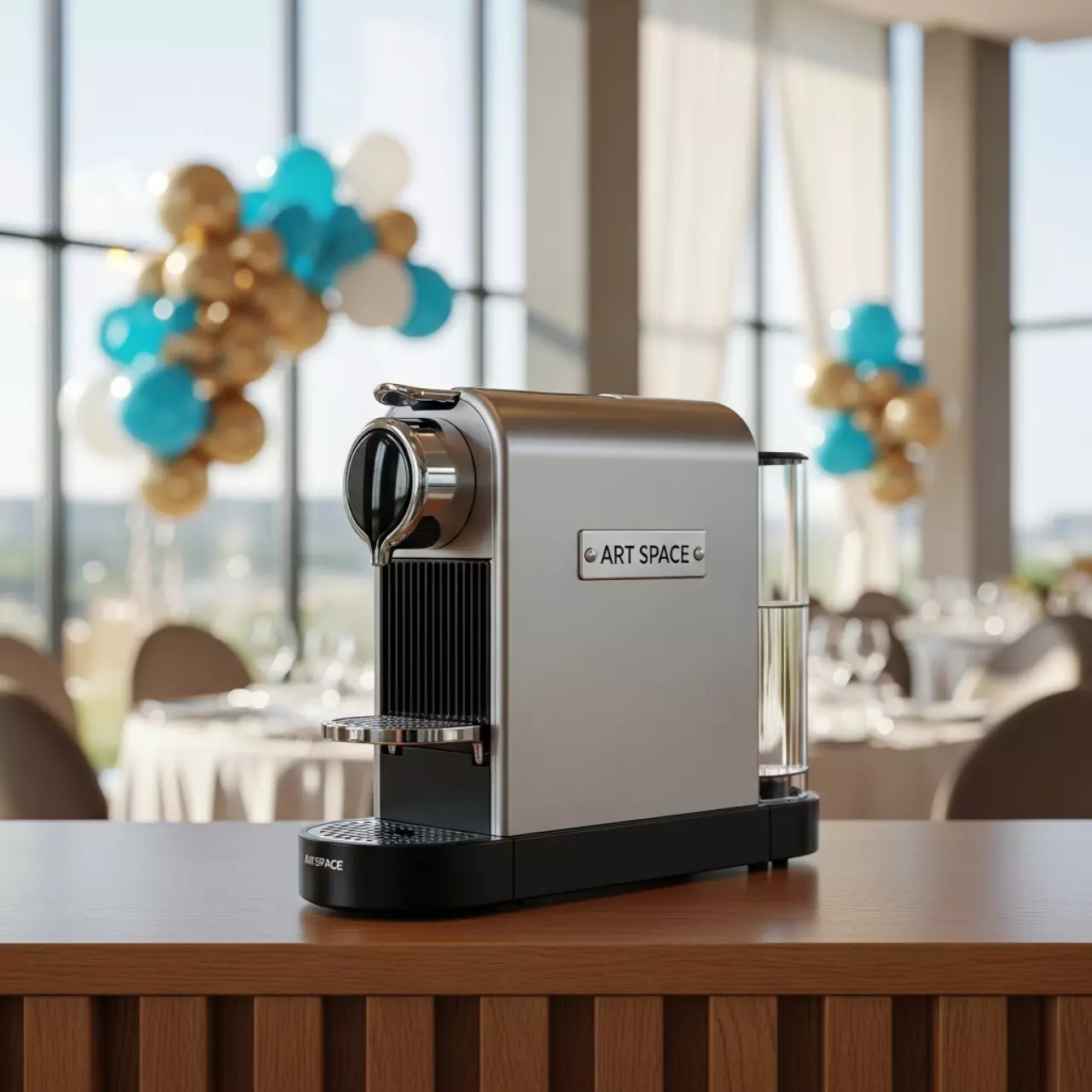 Аренда Кофемашина капсульная Bork Nespresso 3 в банкетном зале «Дельфин» — ART SPACE