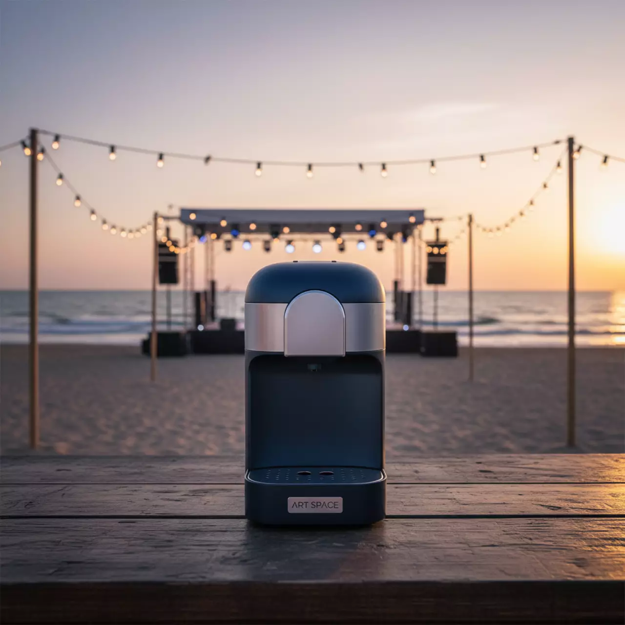 Аренда Кофемашина капсульная Bosch Tassimo на пляже «Маяк» — ART SPACE