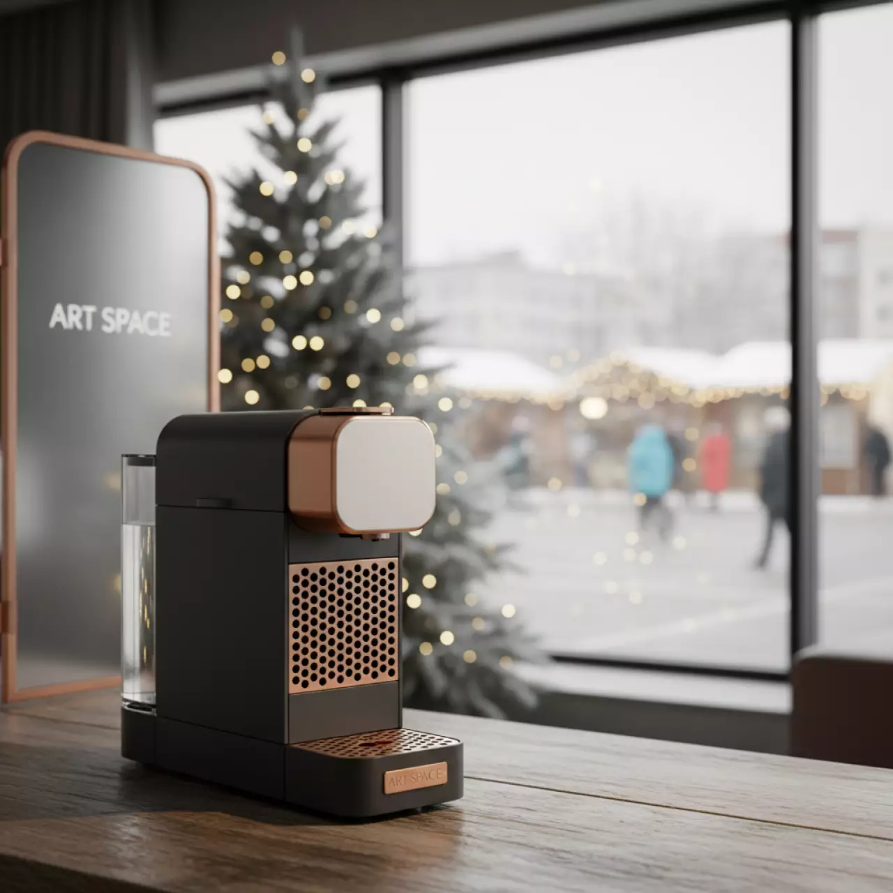 Аренда Кофемашина капсульная Nespresso 06 147NS в санатории «Заполярье» — ART SPACE