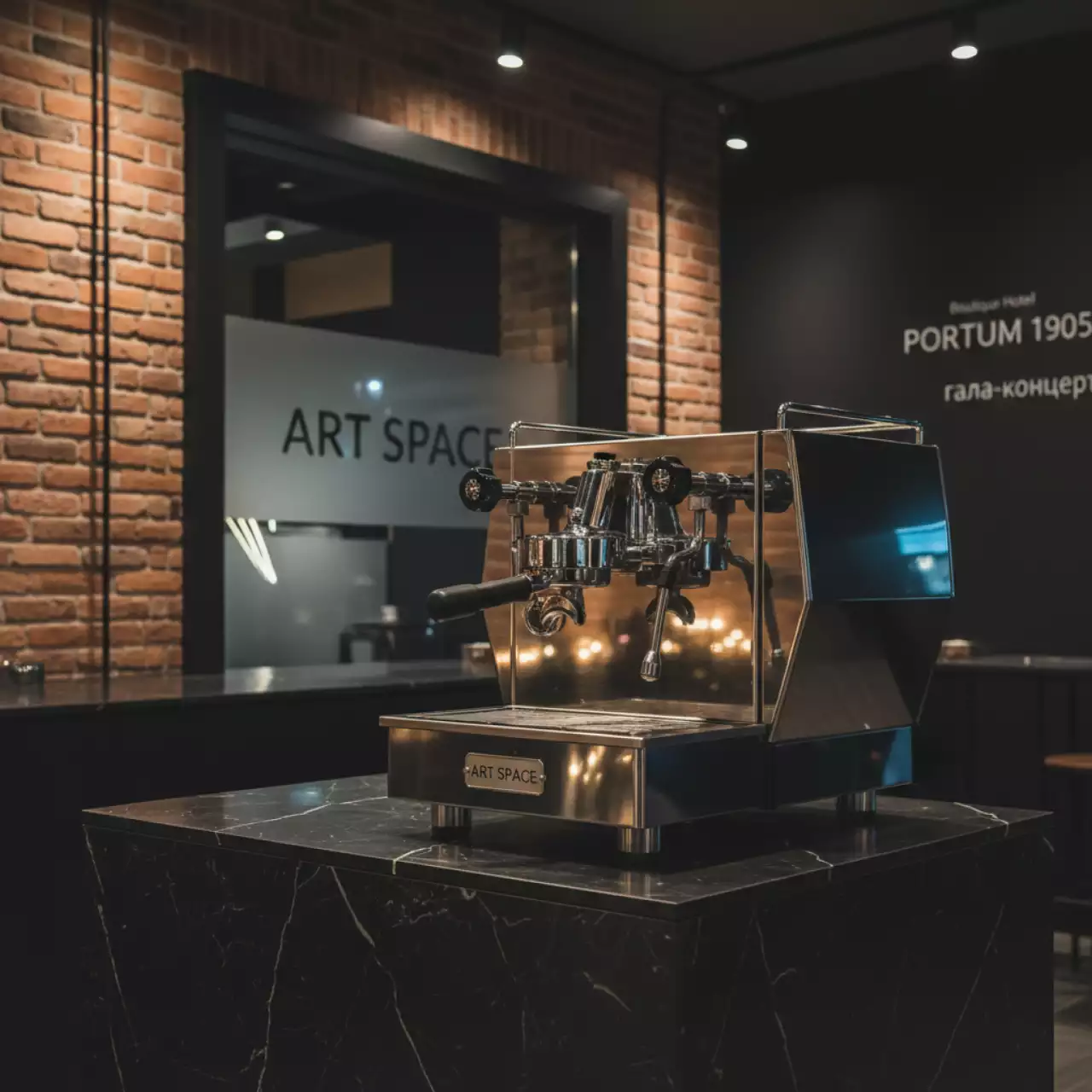 Аренда Кофемашина рожковая La Pavoni LPMGCM 01EU в Boutique Hotel PORTUM 1905 — ART SPACE