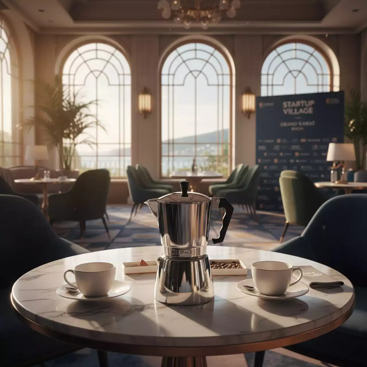 Аренда Кофеварка гейзерная Happy Life на 4 порции в Grand Karat Sochi — ART SPACE