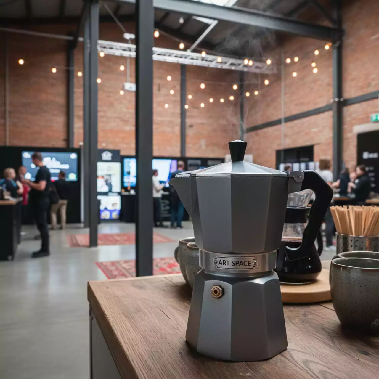 Аренда Кофеварка гейзерная на 4 порции Bella Italia 1 в Зимнем театре — ART SPACE