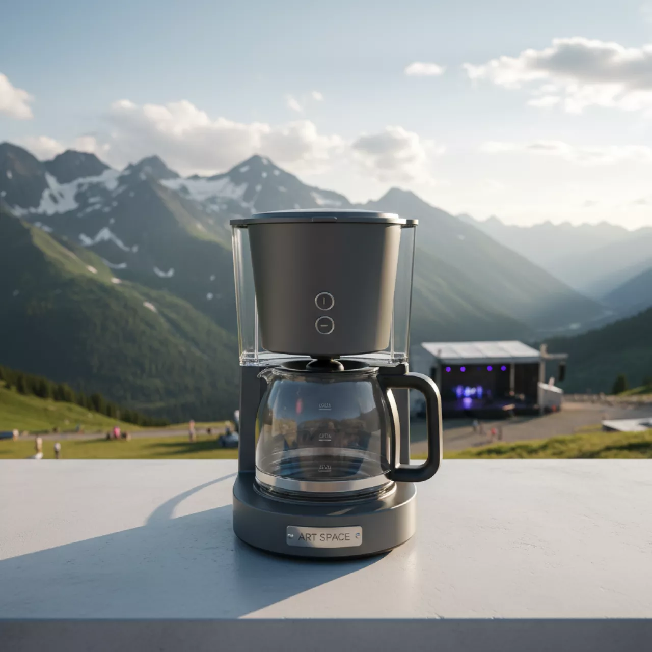 Аренда Кофеварка капельная Wilfa CM 6S на площадке Rosa Peak (2320м) — ART SPACE