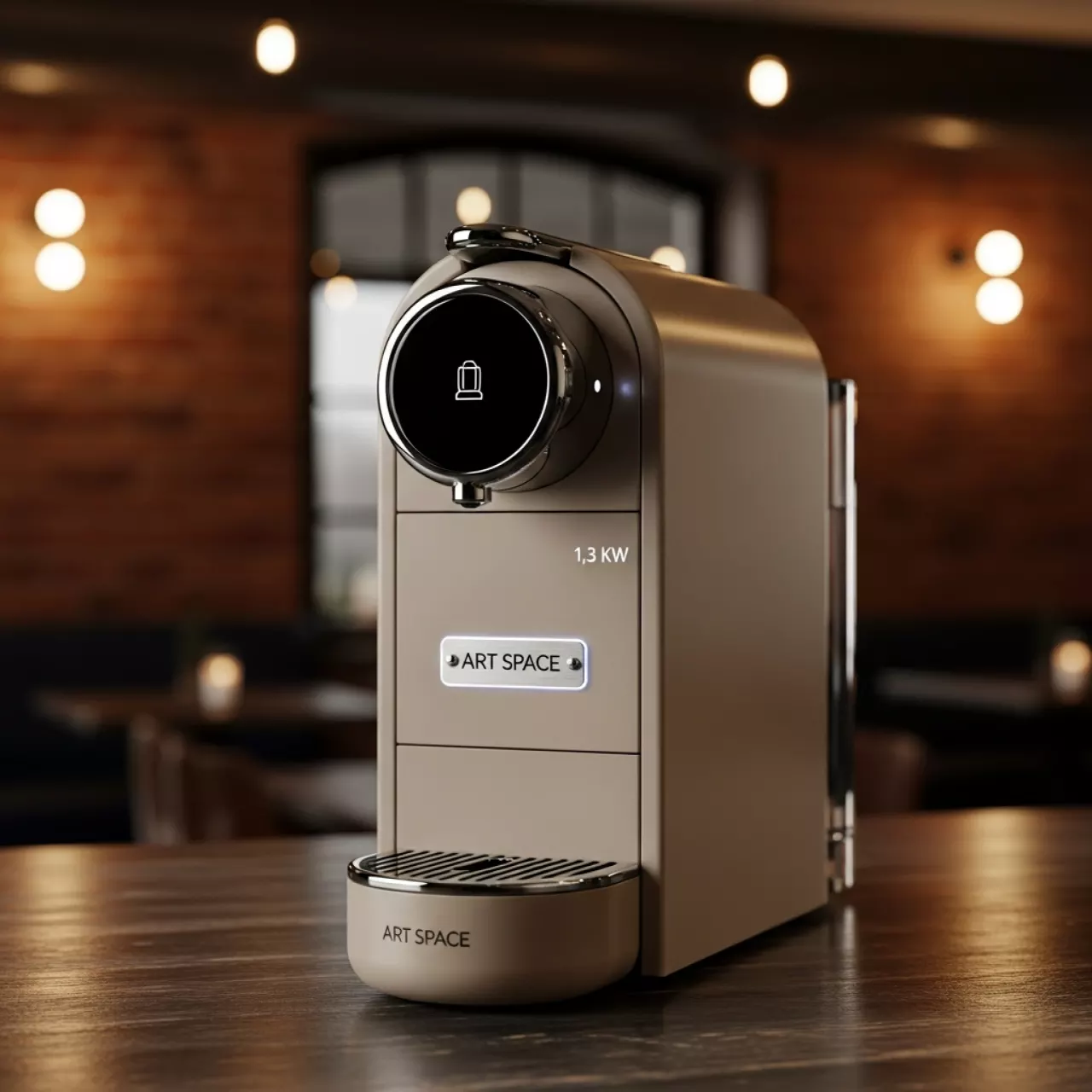 Аренда Кофеварка капсульная 1,3 кВт бежевая в ресторане «Высота 5642» — ART SPACE