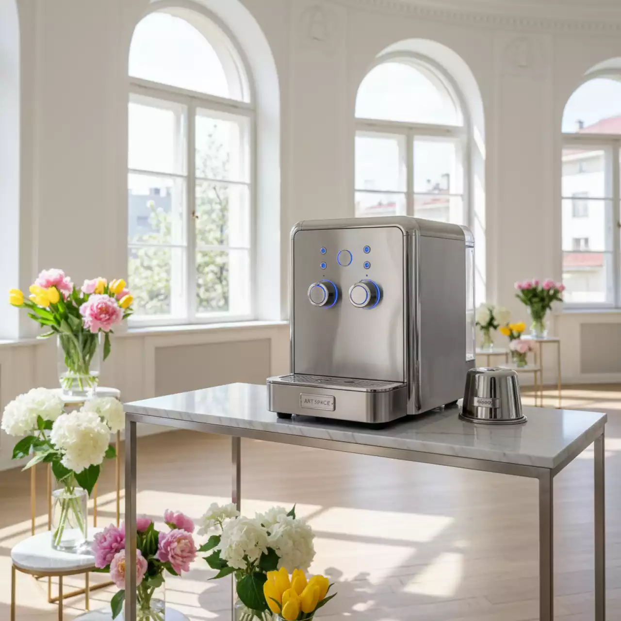 Аренда Кофеварка капсульная Nespresso в лофте «Студия 21» — ART SPACE