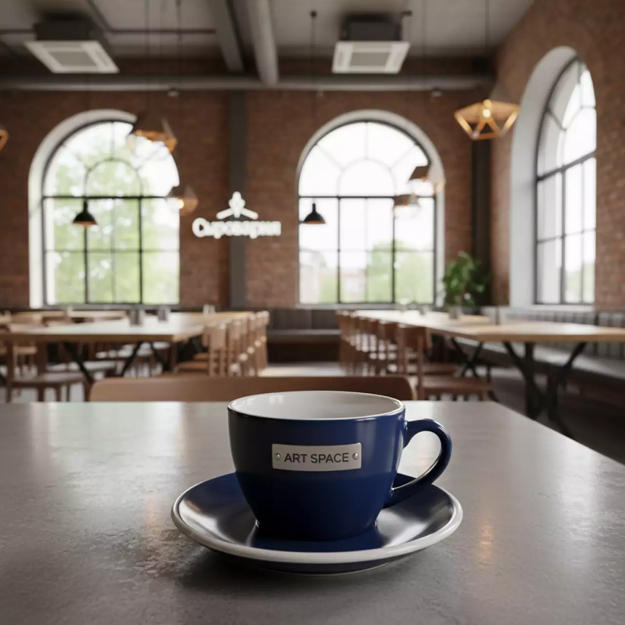 Аренда Кофейная пара для двойного капучино в ресторане «Сыроварня» — ART SPACE