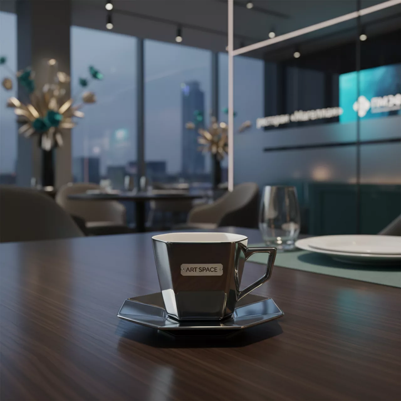 Аренда Кофейная пара для капучино Claudia 0,15 л в ресторане «Магеллан» — ART SPACE