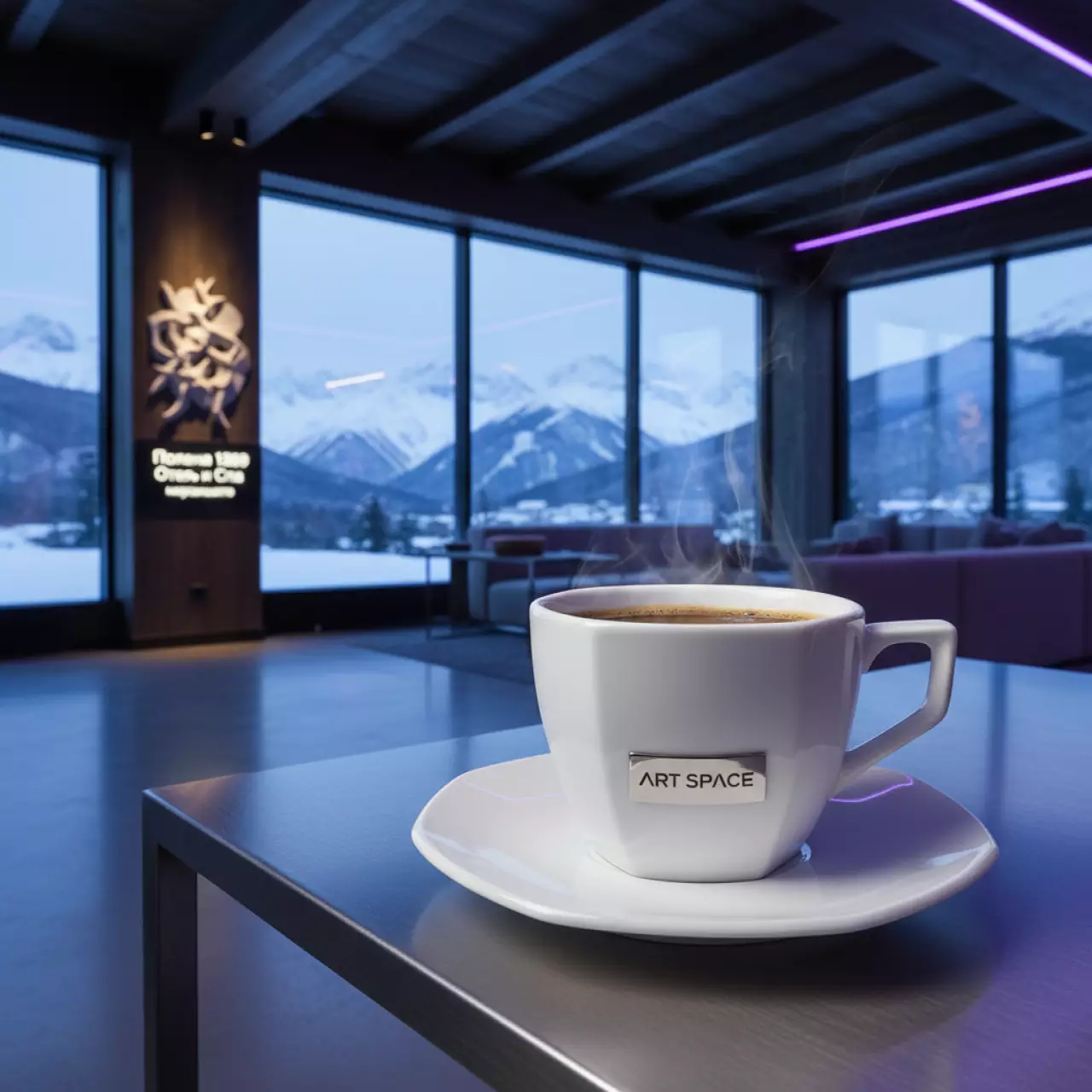 Аренда Кофейная пара для капучино Galileo 0,19 л в Поляна 1389 Отель и Spa — ART SPACE