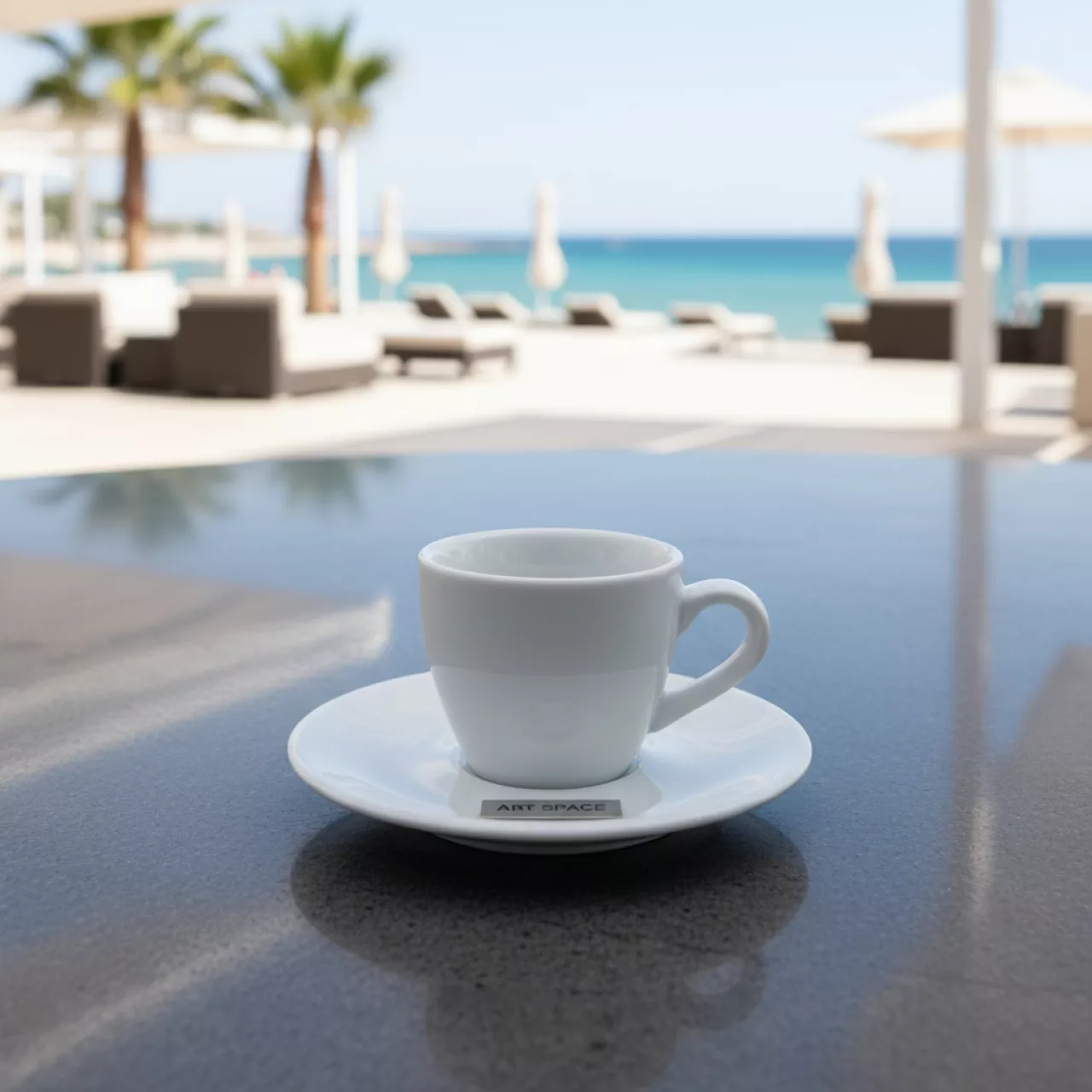 Аренда Кофейные пары для эспрессо Edex 0,06 л в пляжном клубе Del Mar — ART SPACE