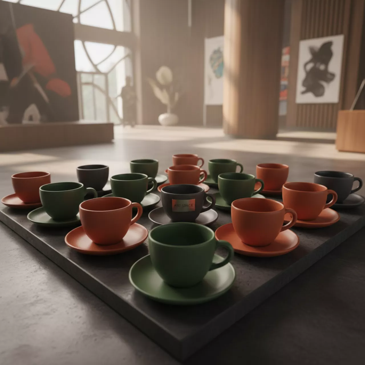 Аренда Кофейные пары для капучино в санатории «Черноморье» — ART SPACE