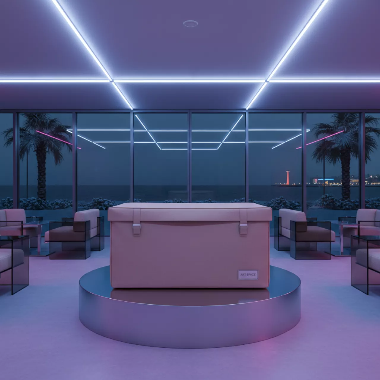 Аренда Кофр для хранения Гелеос Слон Оксфорд бежевый 100 л на Имеретинской набережной — ART SPACE