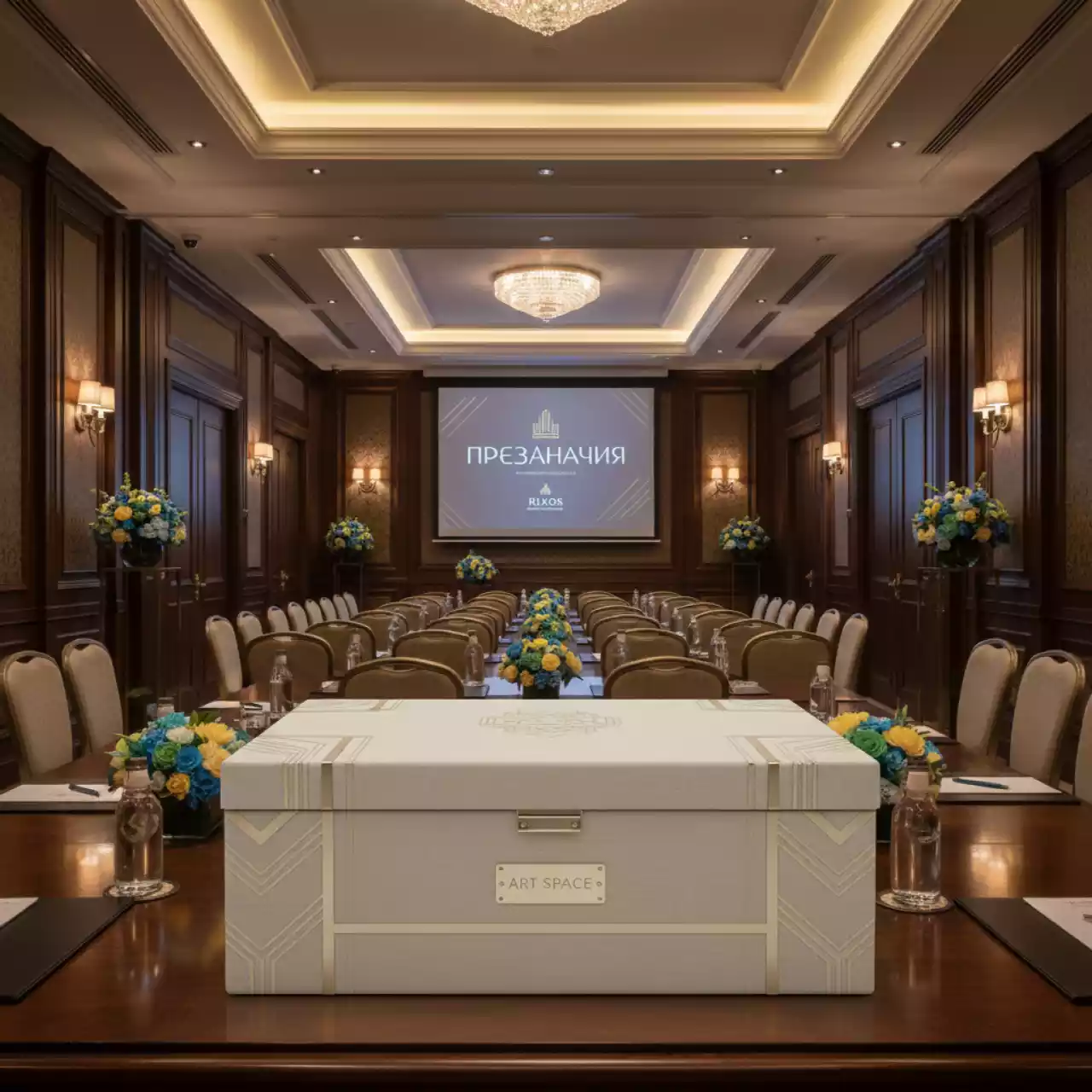 Аренда Кофр для хранения Гелеос Слон Оксфорд бежевый 66 л в Rixos Krasnaya Polyana — ART SPACE