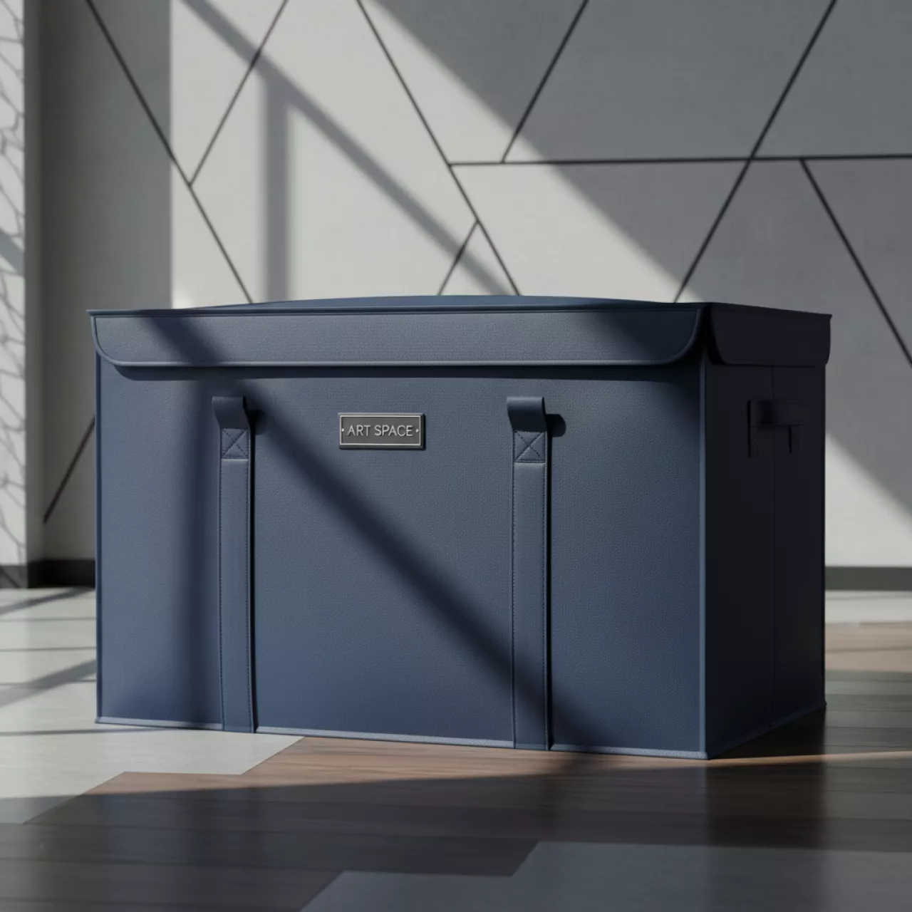 Аренда Кофр для хранения Гелеос Слон Оксфорд тёмно синий 100 л в Gamma Sirius — ART SPACE