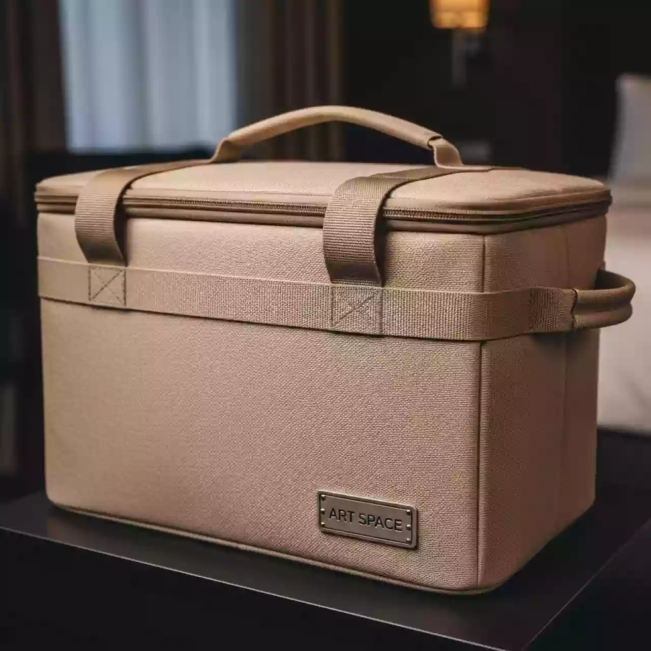 Аренда Кофр для хранения вещей Гелеос Оксфорд бежевый 66 л в Mövenpick Hotel — ART SPACE