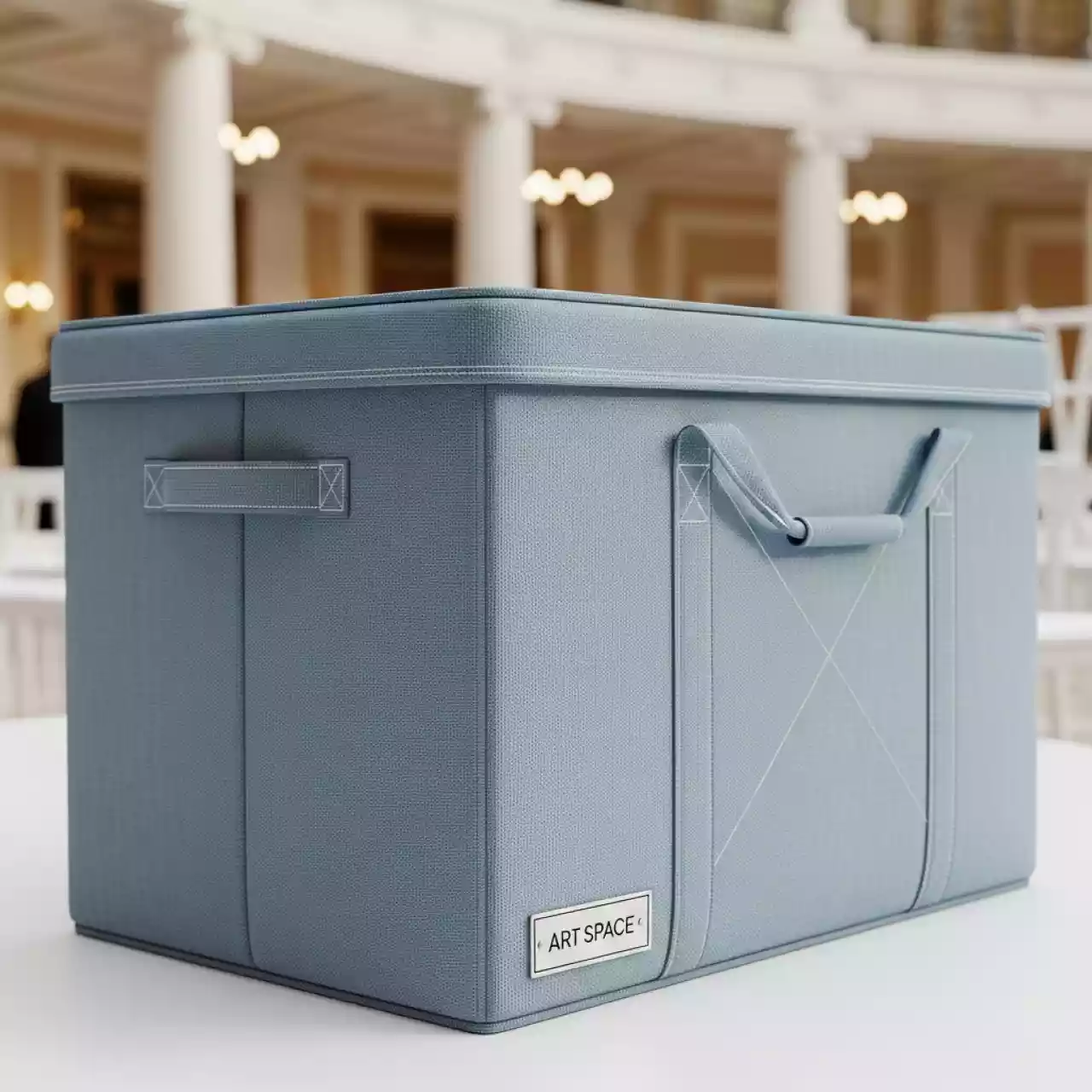 Аренда Кофр для хранения вещей Гелеос Оксфорд светло голубой 100 л в City Park Hotel Sochi — ART SPACE